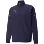 PUMA teamRISE Sideline miesten Full-Zip-takki - Peacoat/Puma White - koko M