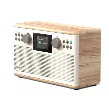 PURE ACOUSTICS Pure Classic H6 digitaaliradio, DAB+/FM/Internetradio, Bluetooth, Cotton White/tammi (EU/UK)