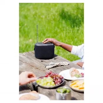 PURE ACOUSTICS Pure Woodland kannettava Bluetooth-kaiutin – 10W, vedenpitävä, FM/DAB+ radio, musta (253344)