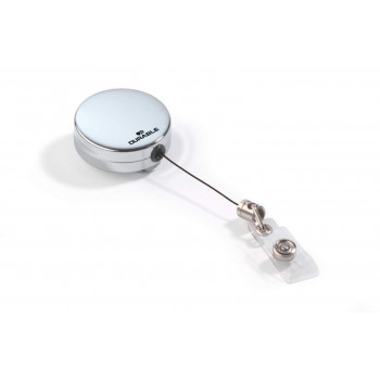 DURABLE CHROME 822523 henkilökorttikieput, 40 mm, 10 kpl