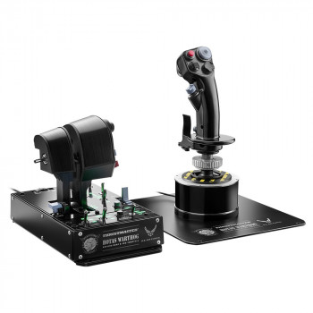 Thrustmaster HOTAS WARTHOG MKII -lentotikku ja kaksoiskaasuvipusetti PC:lle, 2961073