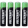 Voltcraft HR03 AAA NiMH-akut, 1100 mAh, 1,2 V, 4 kpl:n pakkaus