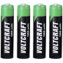 Voltcraft HR03 AAA NiMH-akut, 1100 mAh, 1,2 V, 4 kpl:n pakkaus