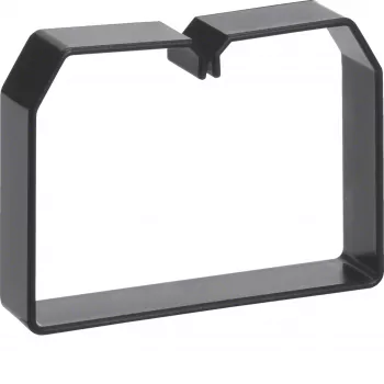 Hager LK751003 PVC-kaapelipidike LKG 75 × 100 mm, musta
