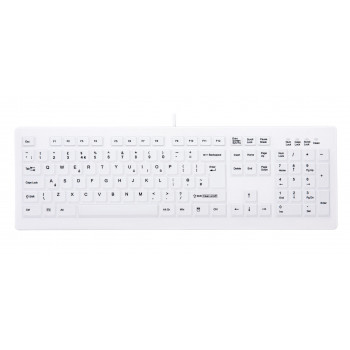 CHERRY Active Key AK-C8100F-UVS-W/UK USB-näppäimistö, IP68, valkoinen, UK