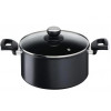 Tefal Unlimited G2554672 kattila lasikannella, 24 cm