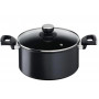 Tefal Unlimited G2554672 kattila lasikannella, 24 cm