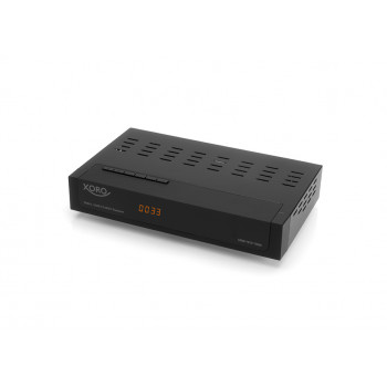 XORO HRM 7670 TWIN DVB-C/DVB-T2-HD-vastaanotin USB-tallennuksella