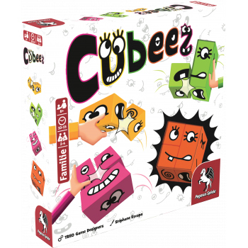 Pegasus Cubeez perhepeli 2–4 pelaajalle 6-vuotiaasta, saksankielinen painos