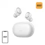 QCY Melobuds A30 true wireless -nappikuulokkeet – Bluetooth 5.3, ENC, 30h toistoaika, IPX5, valkoinen