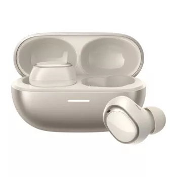 QCY Melobuds A30 langattomat nappikuulokkeet – Bluetooth 5.3, 13-mm-elementti, 26 h toisto, ENC, IPX5 – kulta
