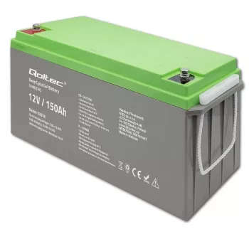 Qoltec Deep Cycle -geeliakku 12V 150Ah 44,5kg