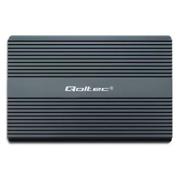 Qoltec Dual M.2 NVMe SATA SSD kotelo USB-C 3.2 Gen 2, työkaluton alumiini, tukee 2x2TB, UASP, TRIM, 10Gbps