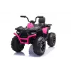 QUAD LOCK Electric Ride On Quad JC333 vaaleanpunainen LED-valot MP3