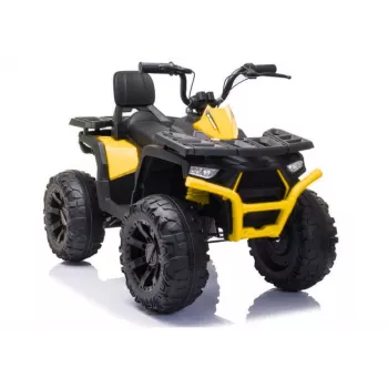 QUAD LOCK Electric Ride On Quad JC333 keltainen