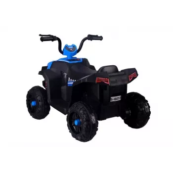 QUAD LOCK Quad Battery S601 maastoajoneuvo lapsille LED-valoilla sininen