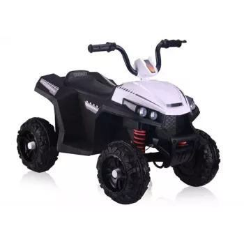 QUAD LOCK S601 paristokäyttöinen maastoajoneuvo EVA-pyörillä ja LED-valoilla valkoinen