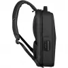 QUALO kannettavan tietokoneen reppu Ultimate Line USB-C 15,6 musta