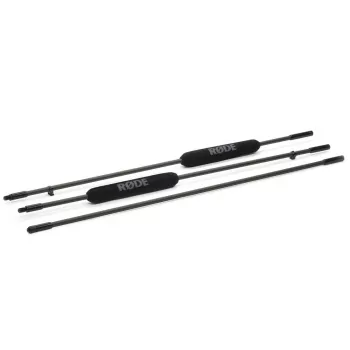 RØDE Micro Boom Pole Pro hiilikuitumikrofonipuomi 3-osainen teleskooppipuomi (musta)