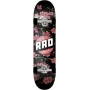 RAD Logo Complete Skateboard 8 valkoinen