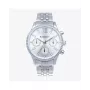 RADIANT MAN RA629701 analoginen kvartsikello 44,5mm teräs musta kellotaulu hopeinen Milanese-verkkoranneke