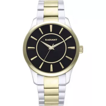 RADIANT miesten analoginen kvartsikello RA614202 44mm ruostumaton teräs kronografi