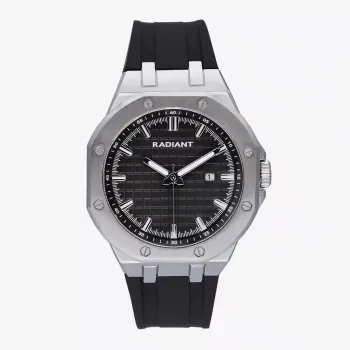 RADIANT miesten kvartsi analoginen kello RA652202 44 mm ruostumaton teräs sininen kellotaulu