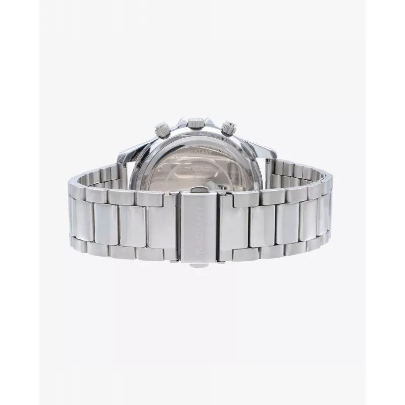 Radiant miesten kvartsikello RA617705 44mm musta kellotaulu nahkaranneke