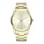 RADIANT RA605204 miesten analoginen kvartsikello 42mm teräs musta kellotaulu hopeinen ranneke