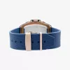 RADIANT RA655204 miesten analoginen kvartsikello 42mm teräs musta kellotaulu nahkaranneke