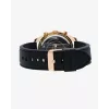 RADIANT RA668709 miesten analoginen kvartsirannekello 44mm musta kellotaulu nahkaranneke