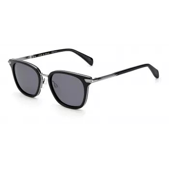 Rag & Bone RNB6000/S aurinkolasit unisex 52/19/145 mm musta kehys tummanharmaat linssit