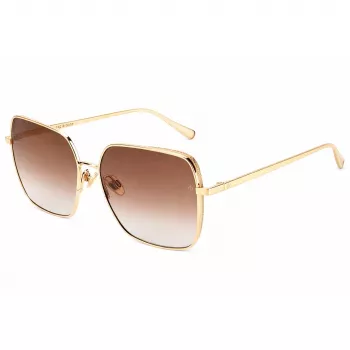 RAG&BONE naisten aurinkolasit RNB1054GS010 - musta asetaattikehys, harmaat polykarbonaattilinssit, 58 mm