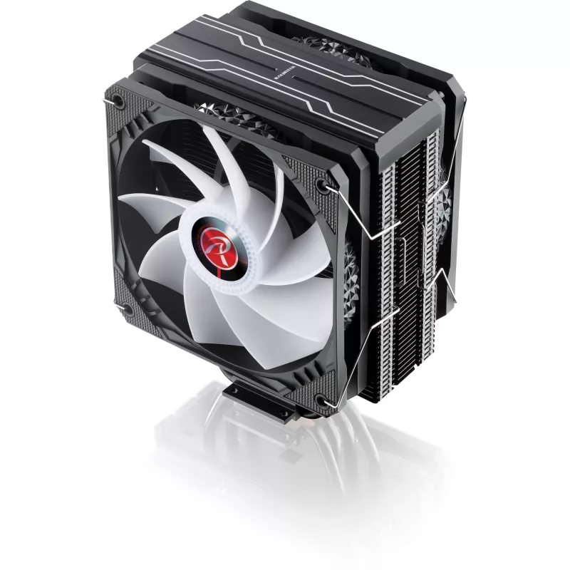 RAIJINTEK ELEOS 12 DUO RBW 120 mm All-in-One nestejäähdytin prosessorille, musta