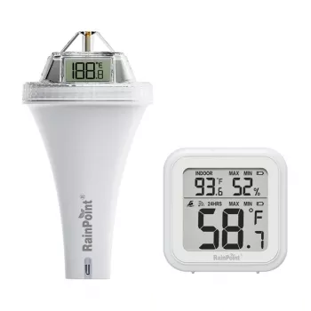 RainPoint -uima-altaan lämpömittari ja yhdyskäytävä HCS565ARF+HCS015T2H