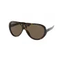 Ralph Lauren miesten aurinkolasit RL8194-500373 havana neliömäinen kehys ruskea liukuvärilinssi 60/13/135 mm