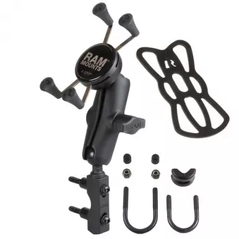 RAM MOUNTS moottoripyörän ohjaustangon X-Grip puhelinteline U-pulttipohjalla (RAM-B-174-UN7)