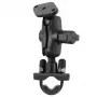 RAM Mounts RAM-B-149ZU-A U-pulttikiinnitys lyhyt – B-kokoinen pallo, sopii 0.5–1.25 in. kiskoille, musta