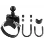 RAM MOUNTS RAM-B-231Z-2U jalusta U-pultilla & UTV-hihnalla - musta