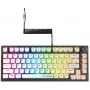 Rampage Zenith Pro 8000Hz langallinen pelinäppäimistö, Hall-efekti, RGB, Gateron KS-20, musta