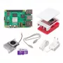 Raspberry Pi 5 4GB täysi pakkaus valkoinen/punainen