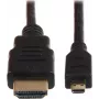 Raspberry Pi Micro HDMI - HDMI-kaapeli 2.0 4K 60 Hz 3 m Pi 4 (K-1481-3M)
