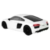 RASTAR 1:24 RC Audi R8 Pilot valkoinen kaukosäädettävä auto