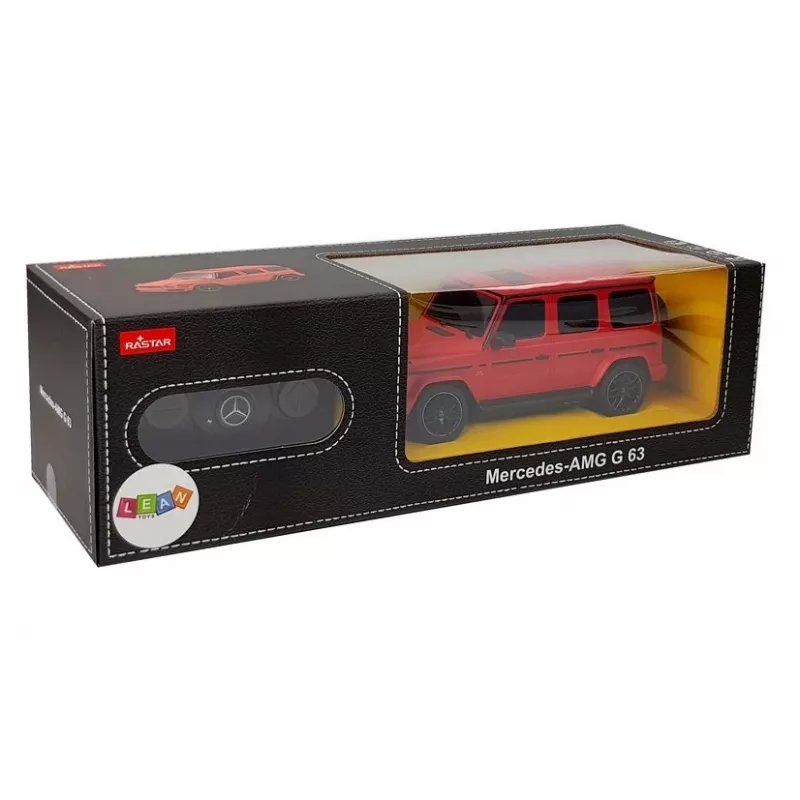 RASTAR Mercedes AMG G63 kauko-ohjattava auto RC punainen 1:24