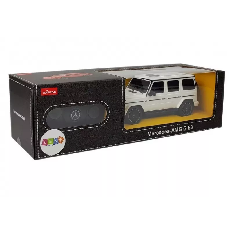 RASTAR Mercedes AMG G63 RC-kauko-ohjattava auto valkoinen 1:24