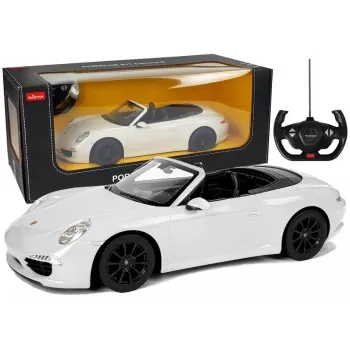 RASTAR kauko-ohjattava auto Porsche 911 Carrera S valkoinen 1:12