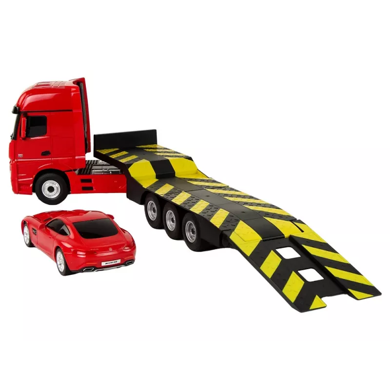 RASTAR hinausauto R/C Mercedes-Benz 1:26 punainen