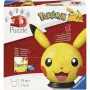 Ravensburger 3D-palapallopeli Pokémon Pikachu korvilla - 54 osaa