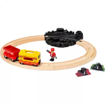 RAVENSBURGER BRIO World tavarajunasetti väriä vaihtavilla valoilla