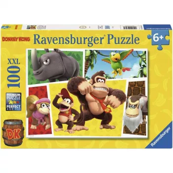 Ravensburger lastenpalapeli Nintendo Super Mario - Die Affen sind los! (100 palaa)